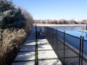 mesh pool fence installation oklahoma